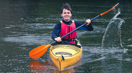 Kajak fra Grejbank Fyn