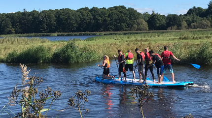 Mega SUP-board fra Grejbank Fyn